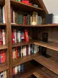 Bibliothek Berlin, amerikanische Walnuss, Entwurf, Planung, Ausführung
