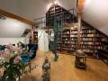 Bibliothek Berlin, amerikanische Walnuss, Entwurf, Planung, Ausführung